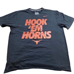 University of Texas Longhorns Nike T Shirt Adult XL Short Sleeve Hook Em Horns